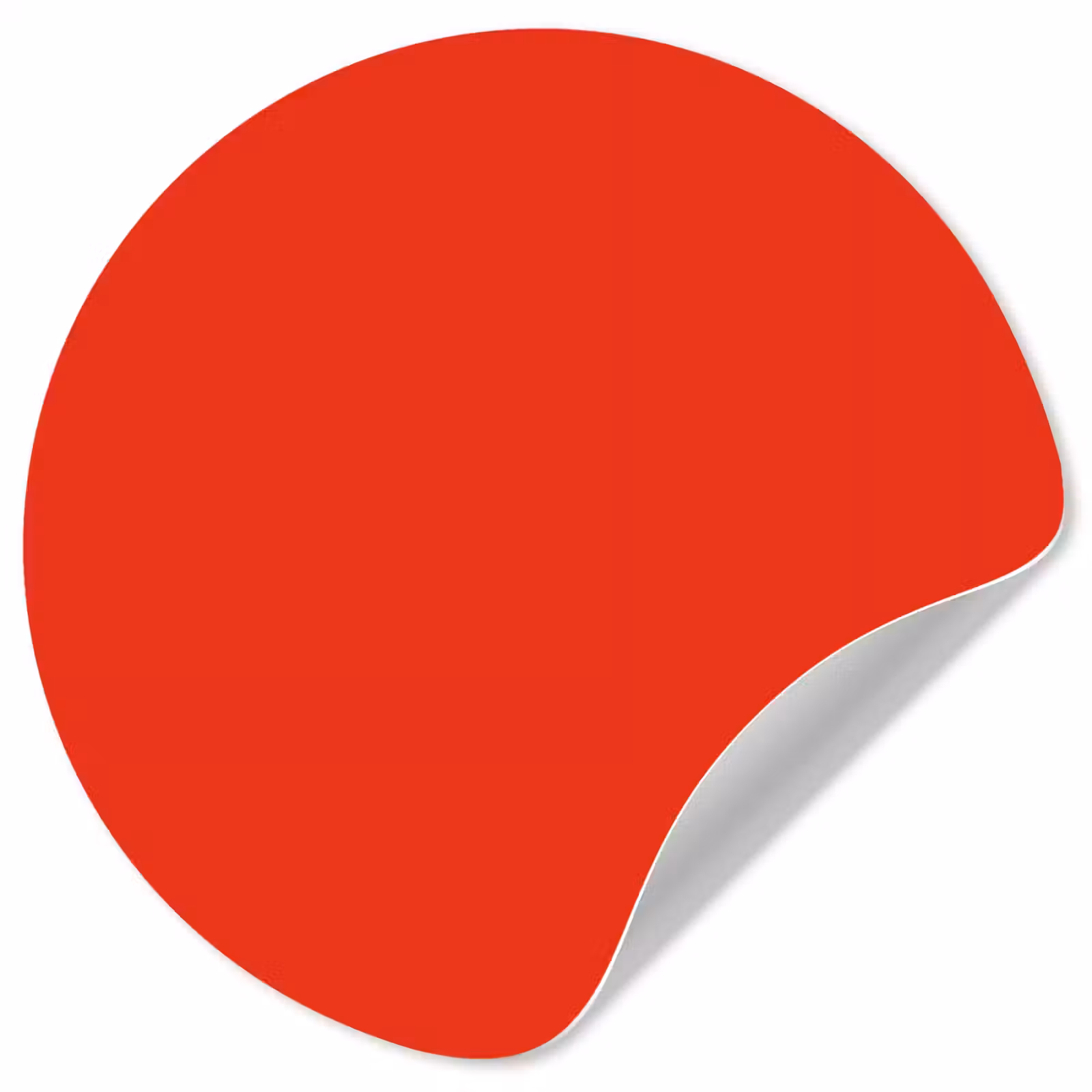 Behangcirkel - Rood - Kleur - Effen — 1