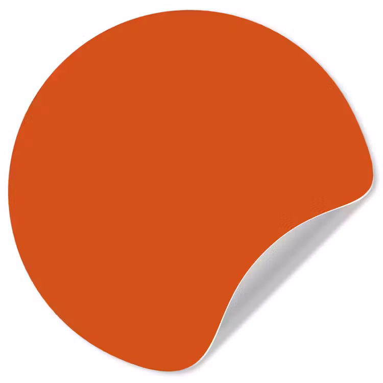 Behangcirkel - Sienna - Aarde - Kleuren - Effen — 1