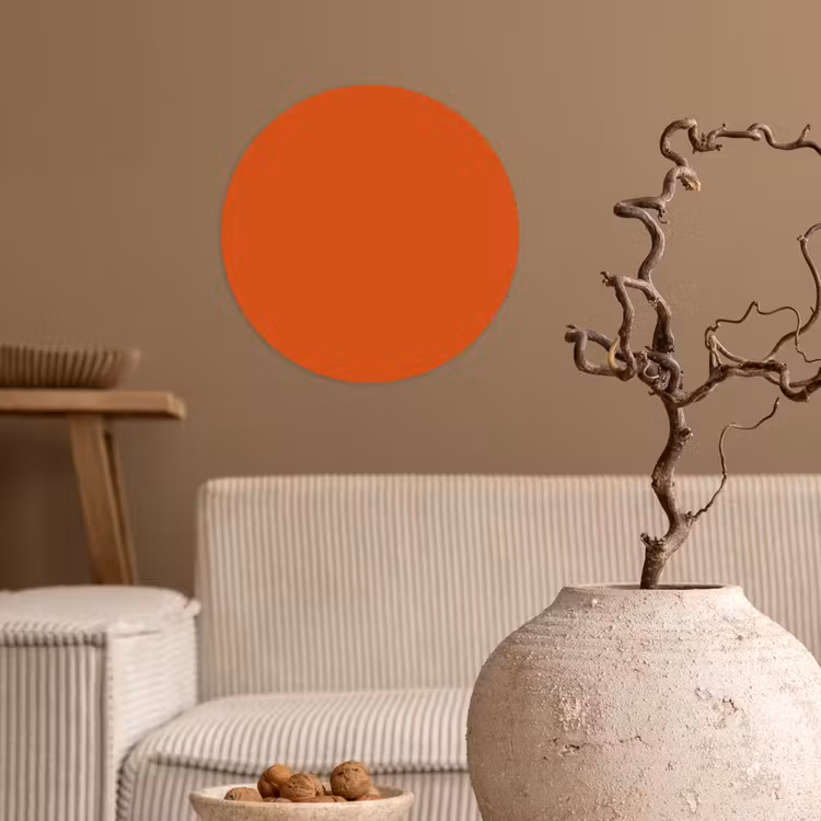 Behangcirkel - Sienna - Aarde - Kleuren - Effen — 2