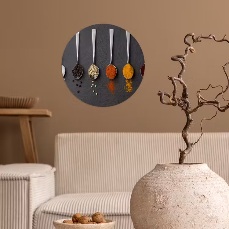 Behangcirkel - Specerijen - Lepels - Tafel - Rustiek - Kruiden — 2