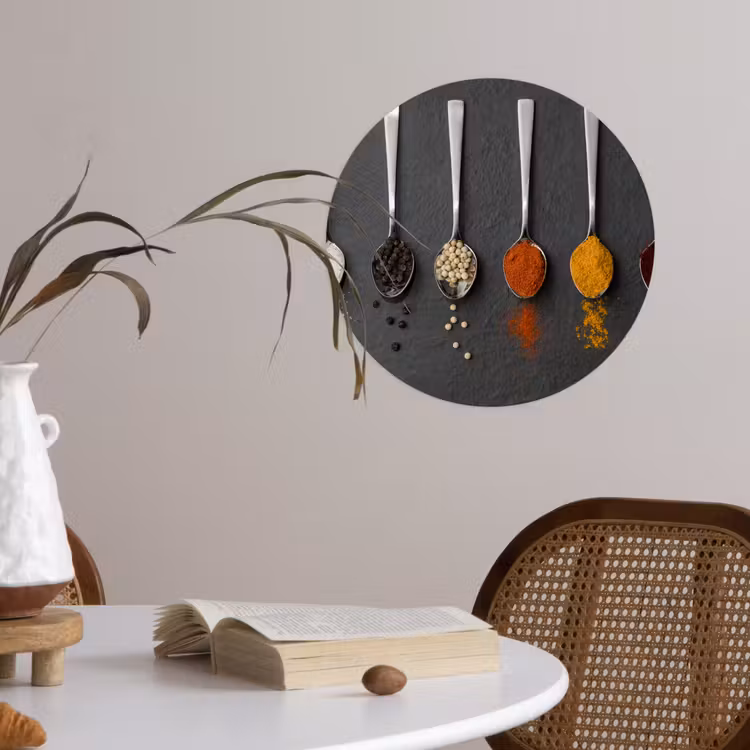 Behangcirkel - Specerijen - Lepels - Tafel - Rustiek - Kruiden — 4