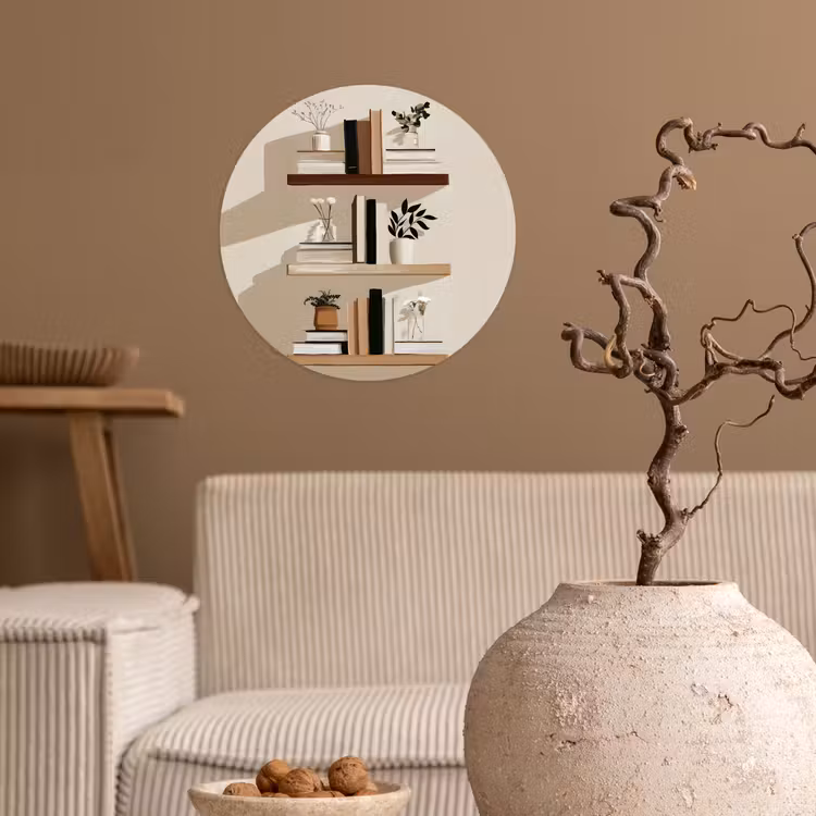 Behangcirkel - Plankjes - Boeken - Vaasjes - Planten — 2