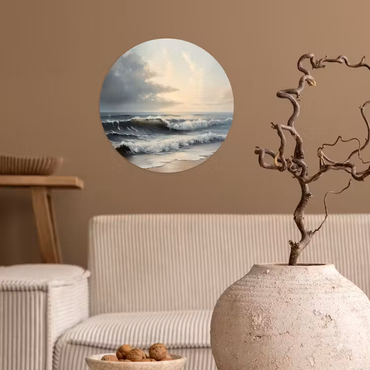 Behangcirkel - Strand - Zee - Zonsondergang — 2