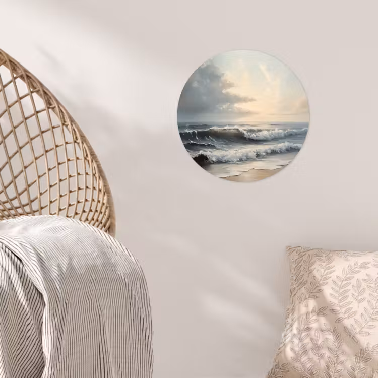 Behangcirkel - Strand - Zee - Zonsondergang — 5