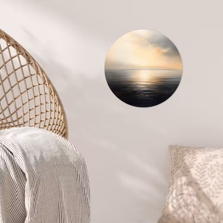 Behangcirkel - Zon - Horizon - Zee — 5