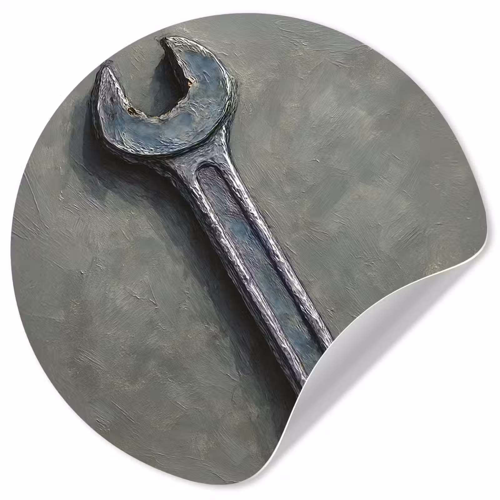 Behangcirkel - Steeksleutel - Schilderij - Gereedschap - Verf — 1