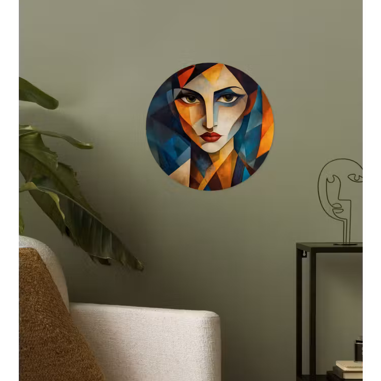 Behangcirkel - Portret - Abstract - Vormen — 3