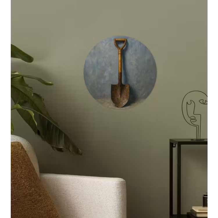 Behangcirkel - Schep - Gereedschap - Schilderij — 3