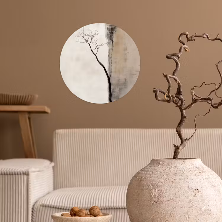 Behangcirkel - Wabi sabi - Plant - Beige — 2