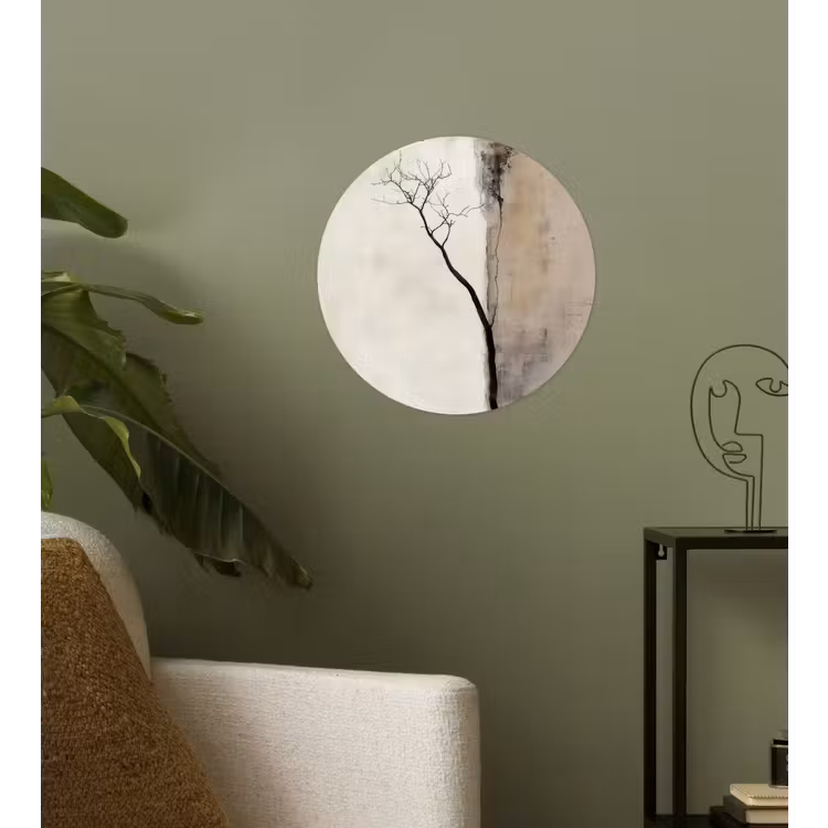 Behangcirkel - Wabi sabi - Plant - Beige — 3