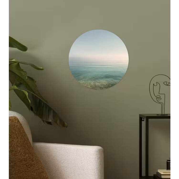 Behangcirkel - Zee - Horizon - Blauw - Mist — 3