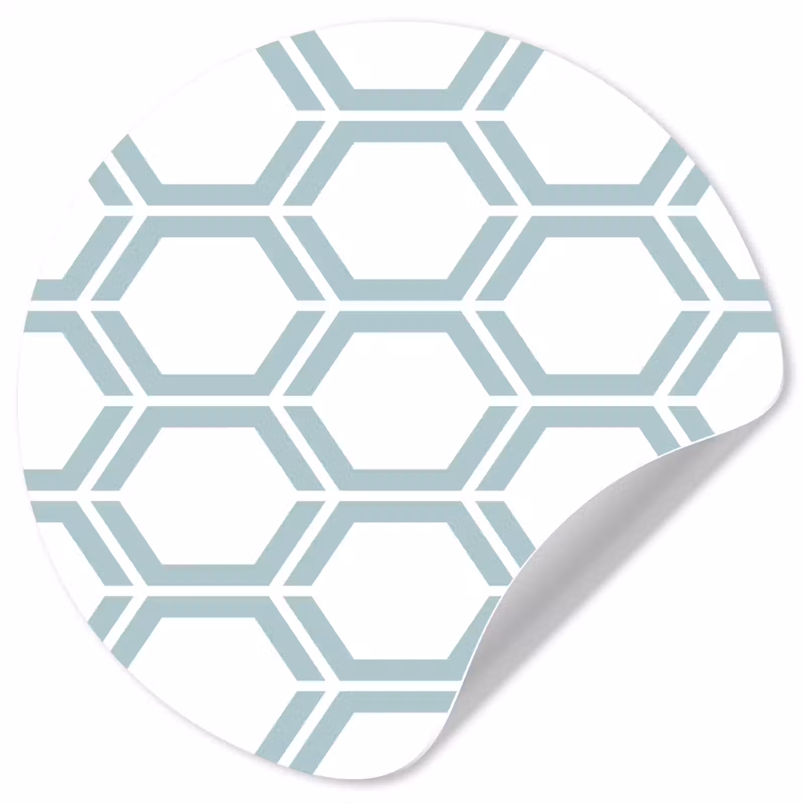 Behangcirkel - Patroon - Lijn - Design - Hexagon — 1