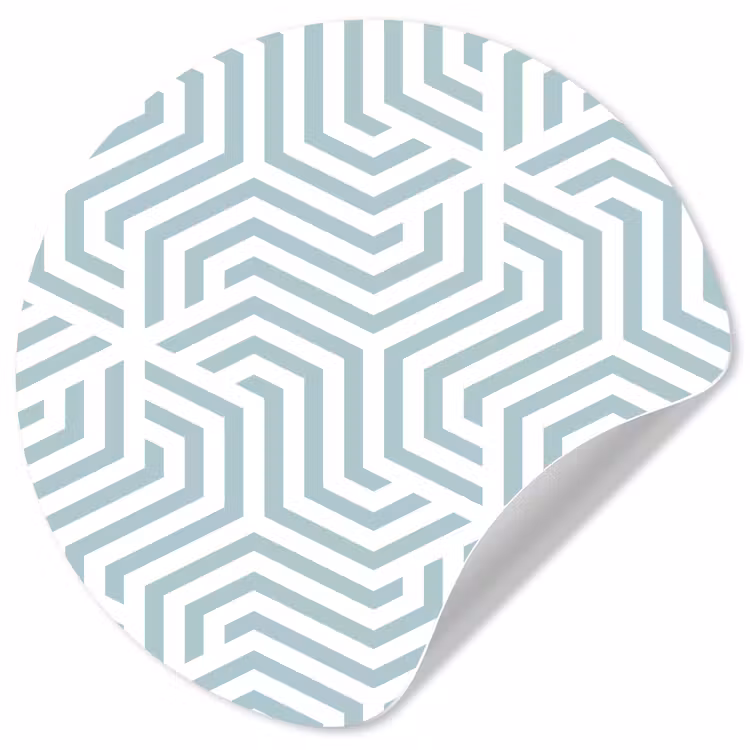 Behangcirkel - Patroon - Lijn - Design - Groen — 1