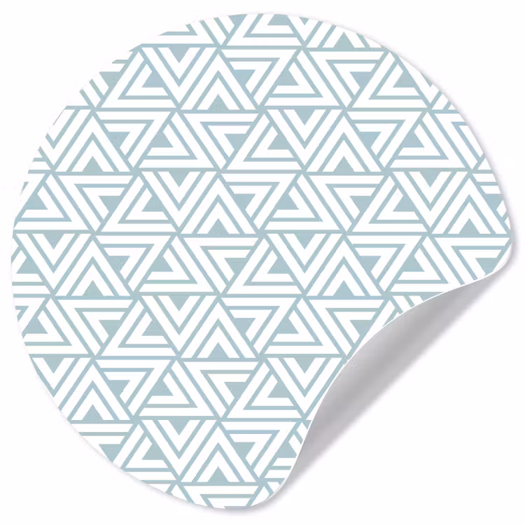 Behangcirkel - Patroon - Lijn - Design - Groen — 1