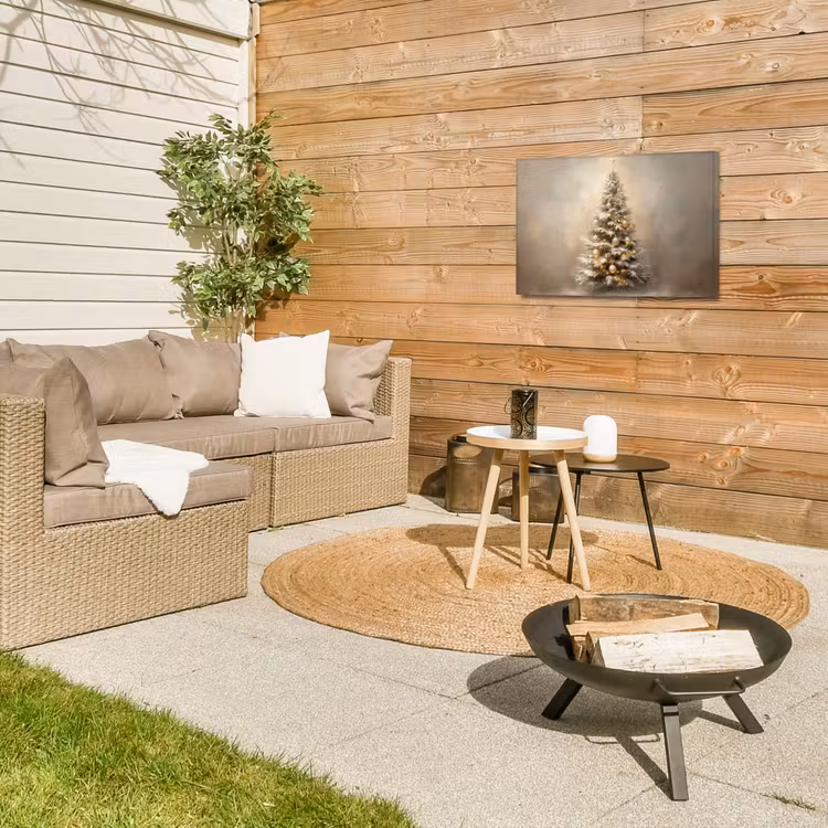 Buiten canvas - Kerst - kerstboom - Sneeuw - Art — 5