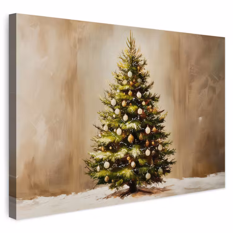 Buiten canvas - Kerst - Sfeer - Groen — 1