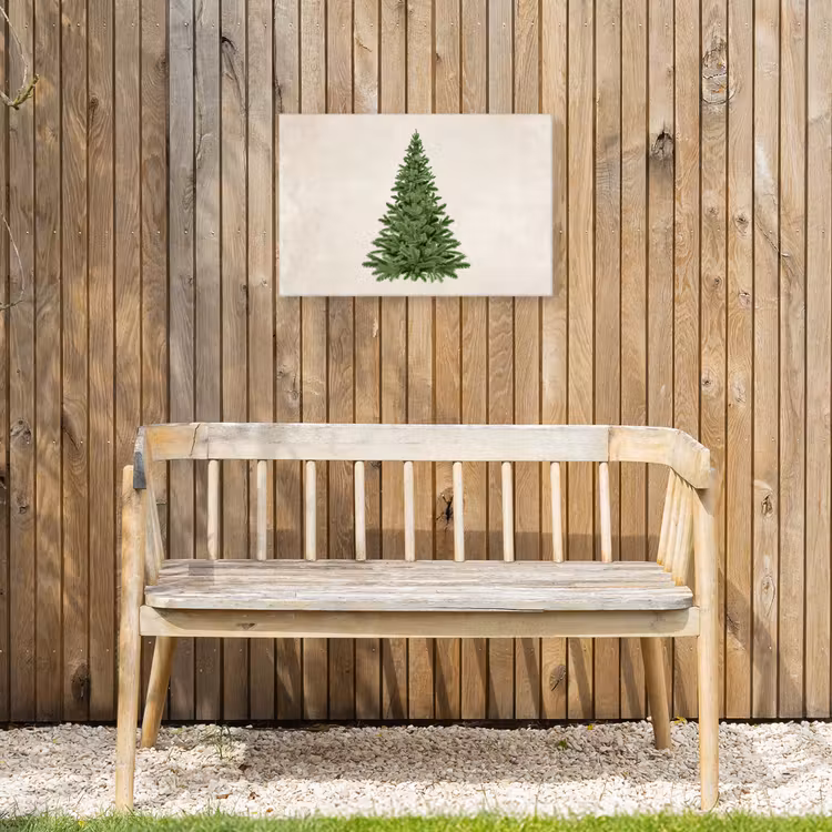 Buiten canvas - Kerstboom - Groen - Kerstmis - Feestdagen — 3