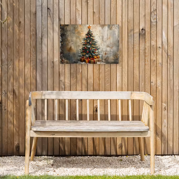 Buiten canvas - Kerstboom - Vintage - Kerst - Cadeau — 3