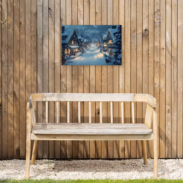 Buiten canvas - Kerstdorp - Kerst - Sneeuw - Winter — 3