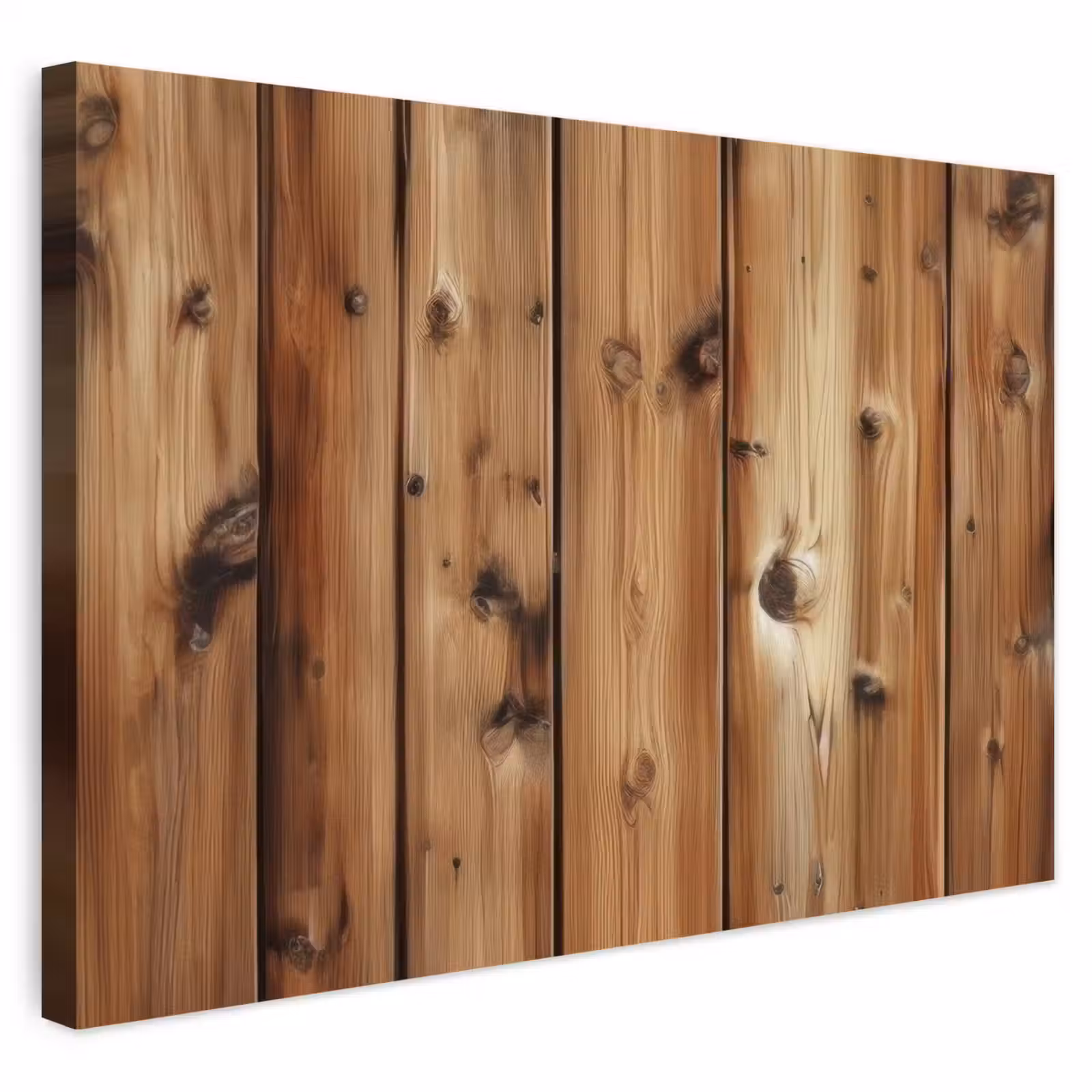 Buiten canvas - Hout - Planken - Bruin — 1
