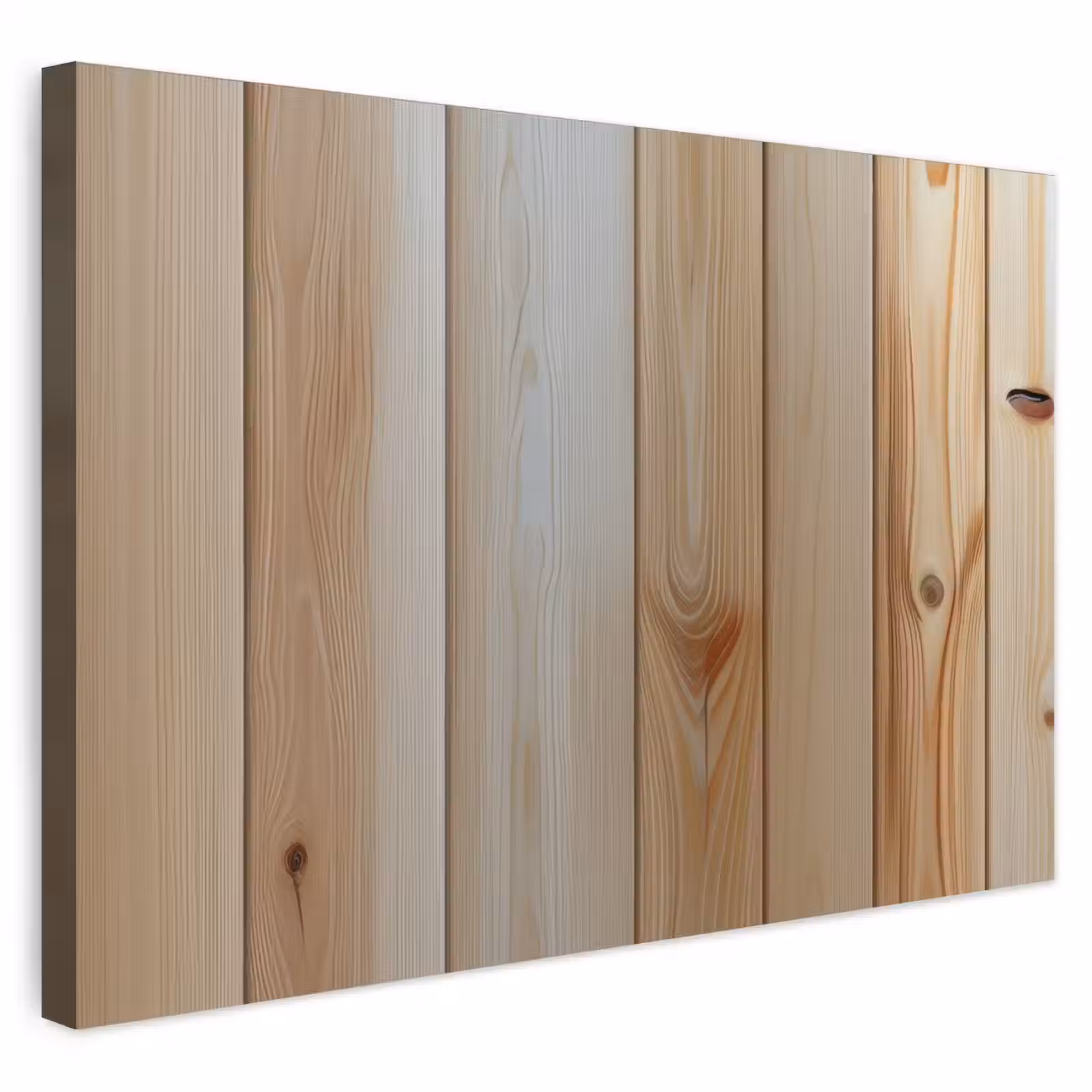 Buiten canvas - Hout - Planken - Licht — 1