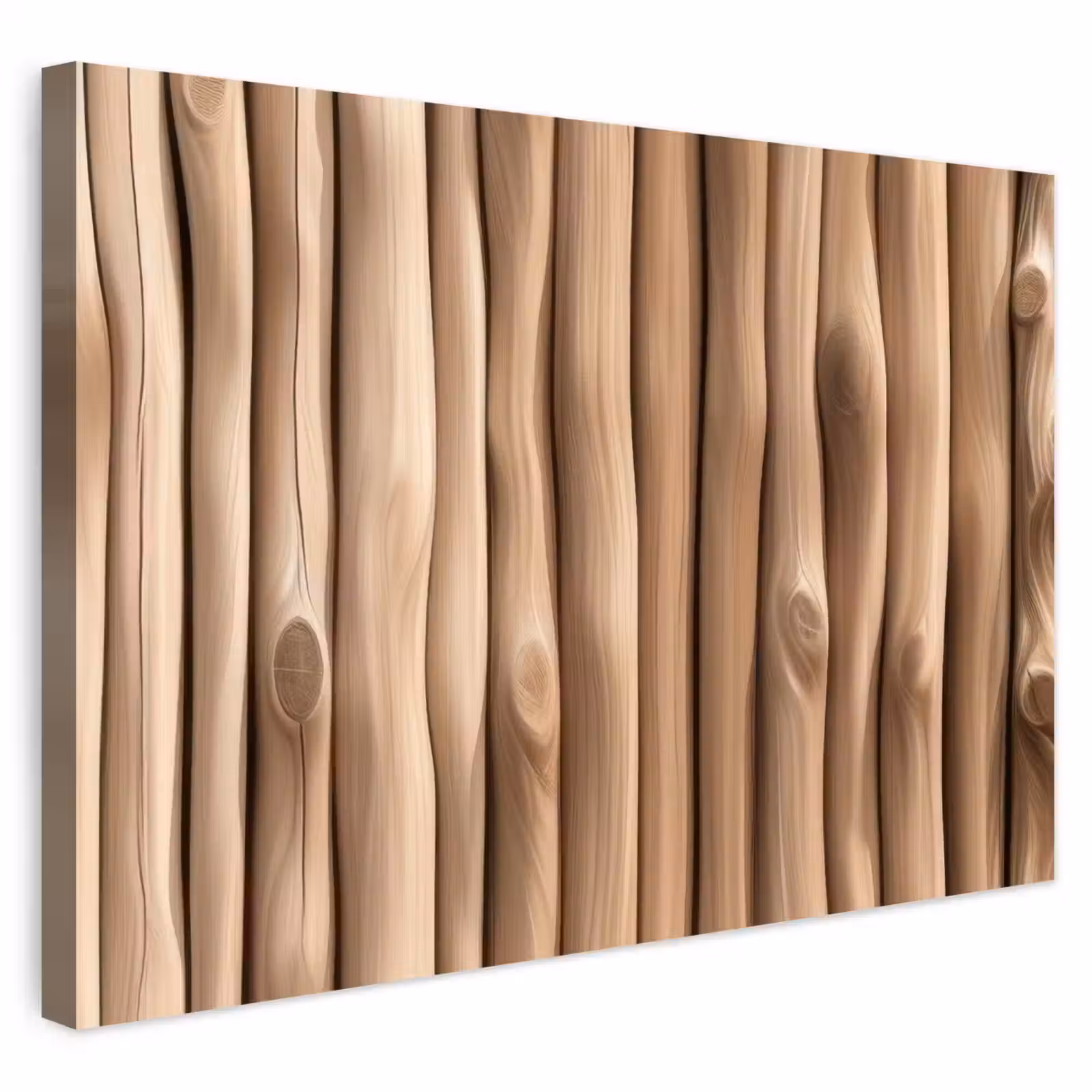 Buiten canvas - Hout - Stam - Lichtbruin — 1