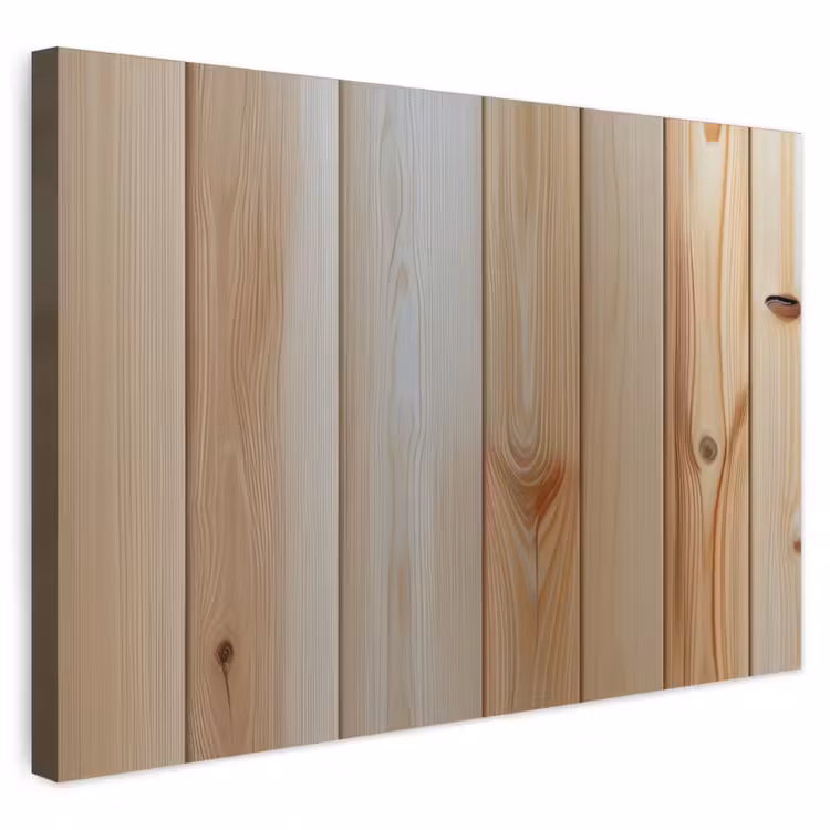 Buiten canvas - Hout - Planken - Licht — 1