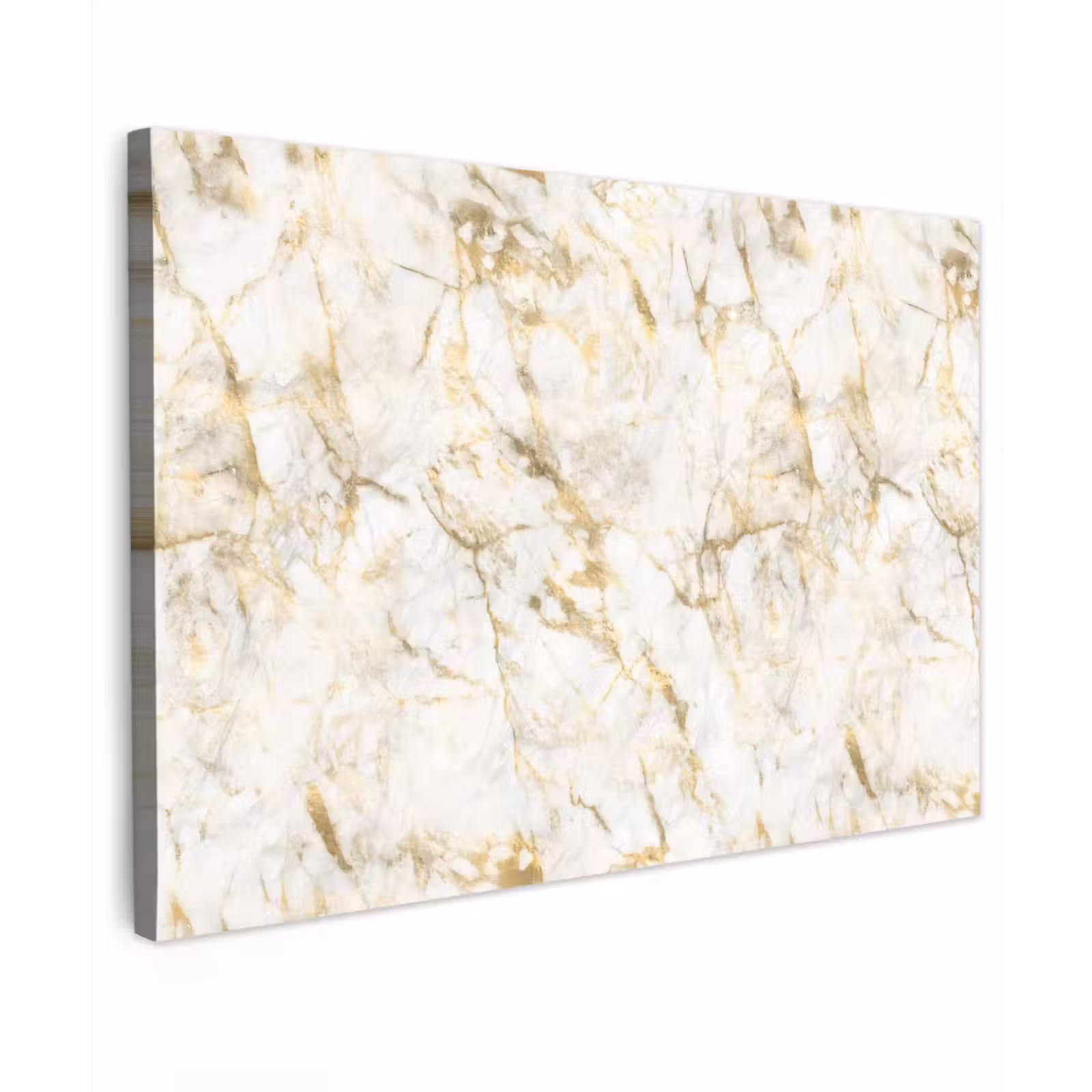 Buiten canvas - Goud - Licht - Nerf - Marmer — 1