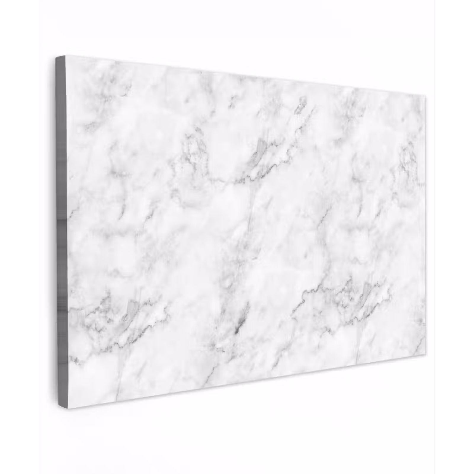 Buiten canvas - Klassiek - Marmer - Aders - Grijs — 1