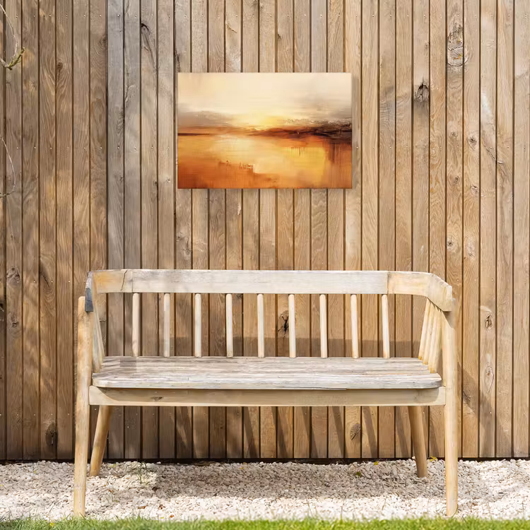 Buiten canvas - Abstract - Bruin - Modern - Herfst kleuren — 3