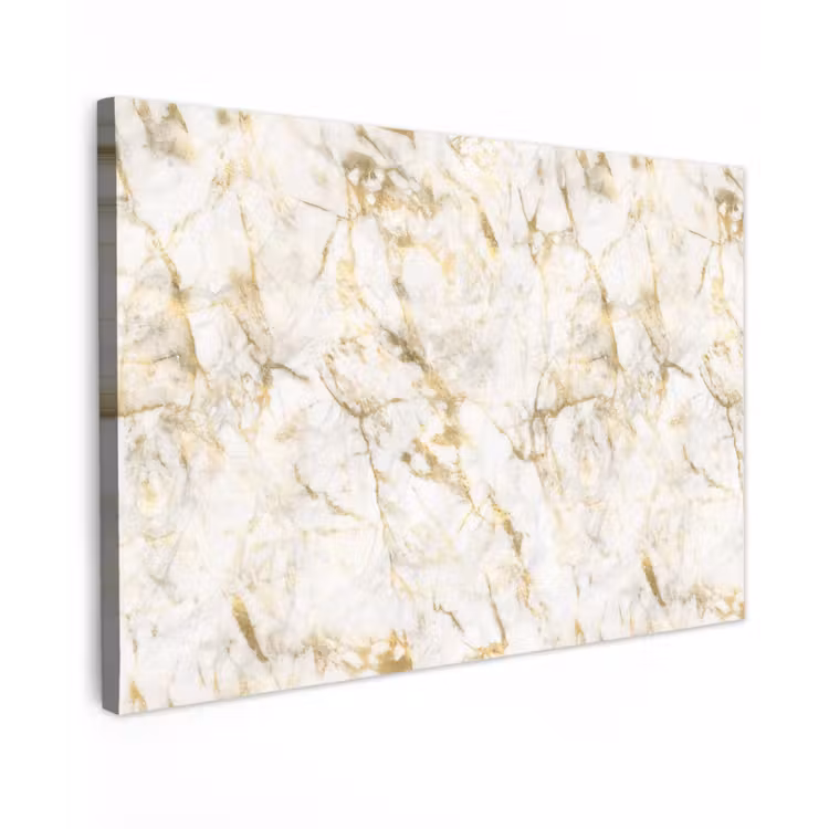 Buiten canvas - Goud - Licht - Nerf - Marmer — 1