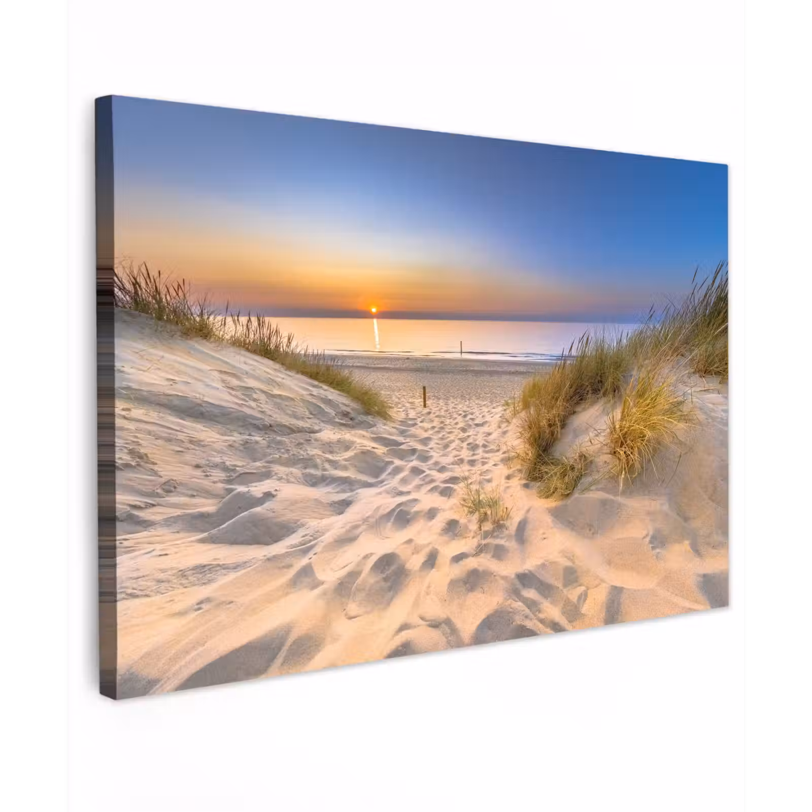 Buiten canvas - Avondrust aan Zee — 1