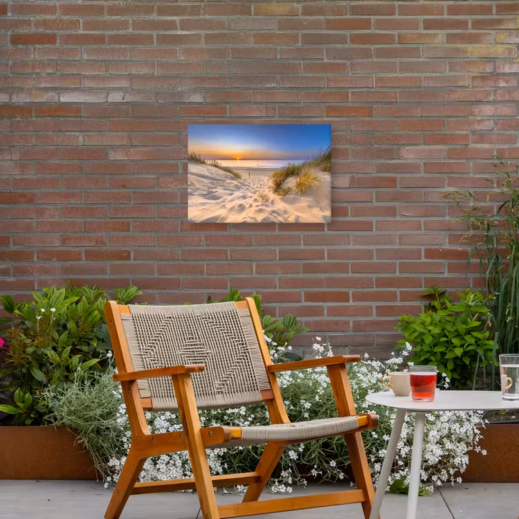 Buiten canvas - Avondrust aan Zee — 2