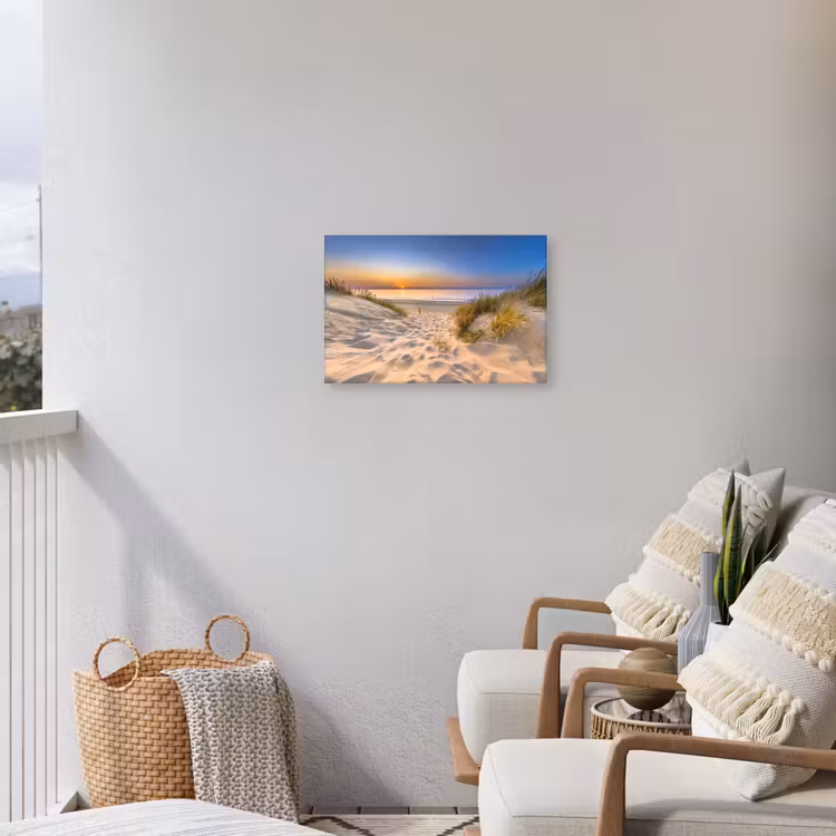 Buiten canvas - Avondrust aan Zee — 4