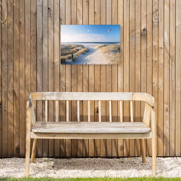 Buiten canvas - Duin - Meeuw - Strand - Zee - Zon — 3
