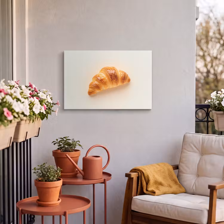 Buiten canvas - Croissant - Brood - Beige — 4