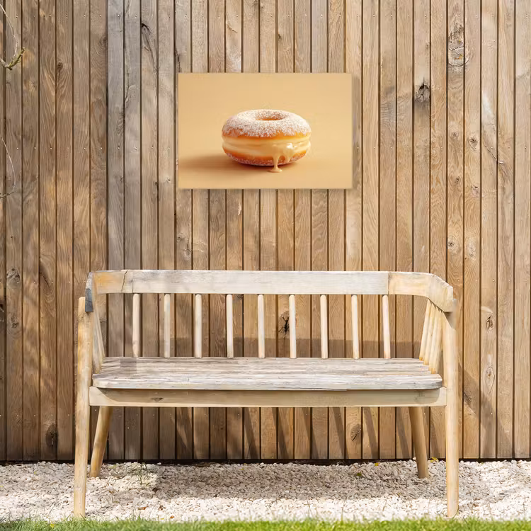 Buiten canvas - Donut - Romig - Poedersuiker - Beige — 3