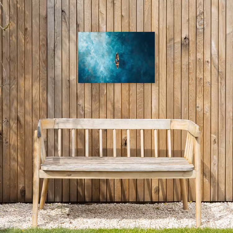 Buiten canvas - Bootje - Water - Blauw — 3