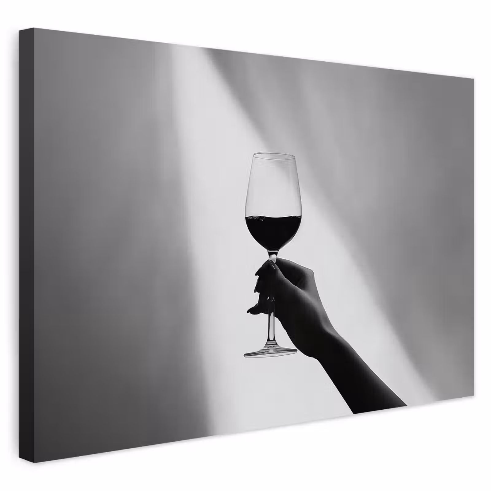 Buiten canvas - Lichtinval - Wijn - Rood - Glas — 1