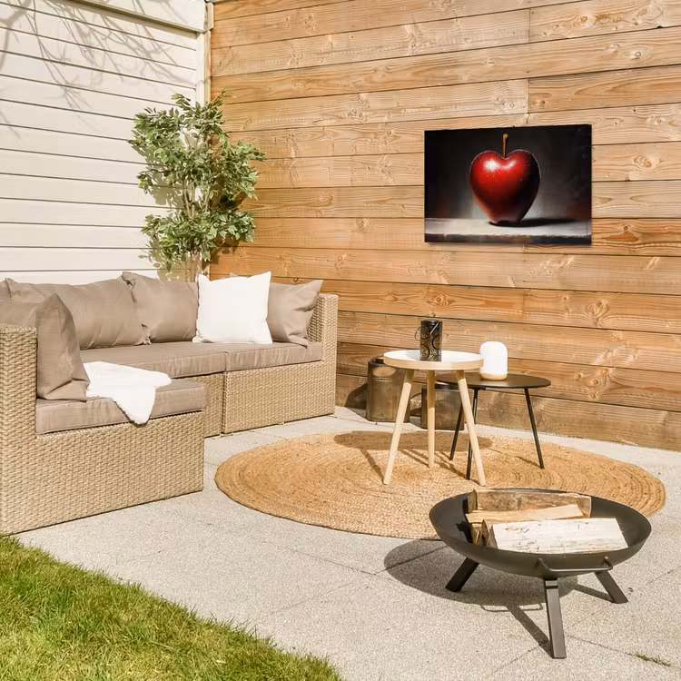 Buiten canvas - Apple - Hart - Rood — 5