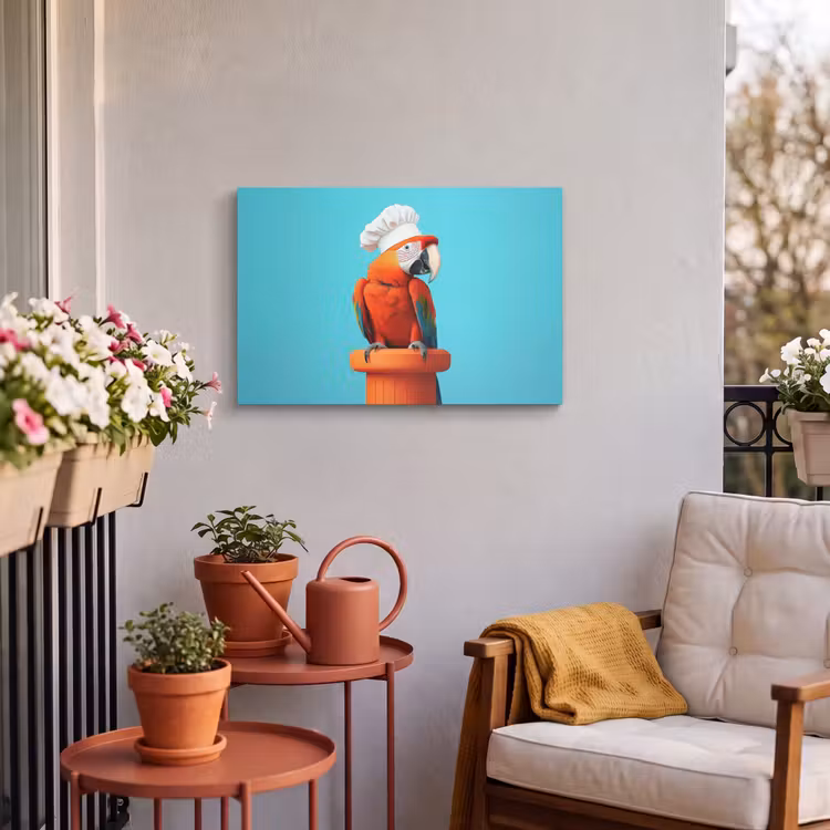 Buiten canvas - Ara - Koksmuts - Sokkel - Grappig — 4