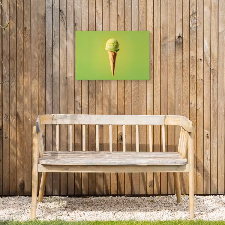 Buiten canvas - Hoorntje - Schepijs - Groen — 3