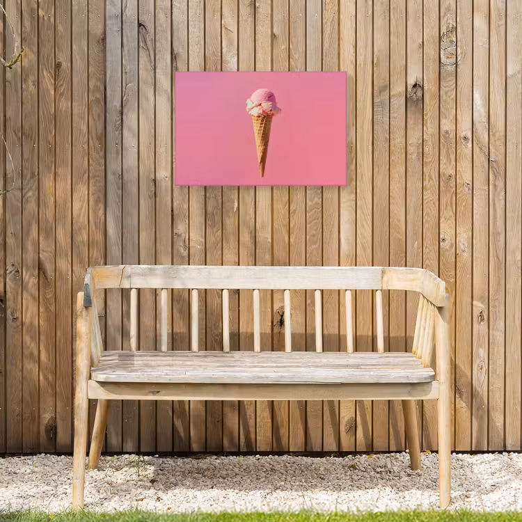 Buiten canvas - Hoorntje - Schepijs - Roze — 3