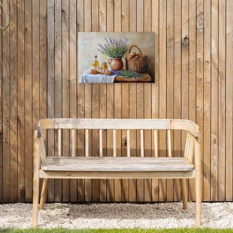 Buiten canvas - Lavendel - Brood - Stilleven — 3