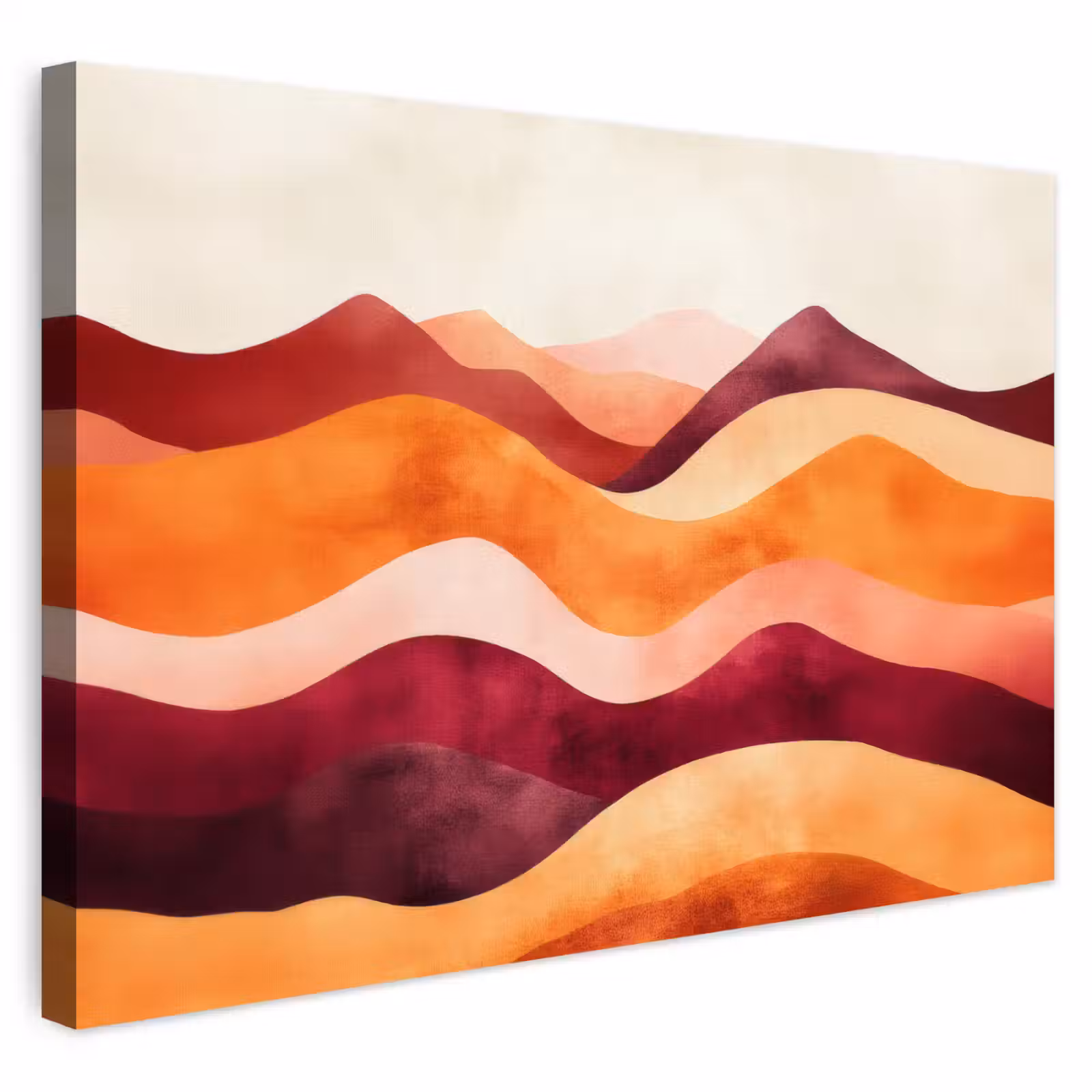 Buiten canvas - Abstract - Landschap - Golven — 1