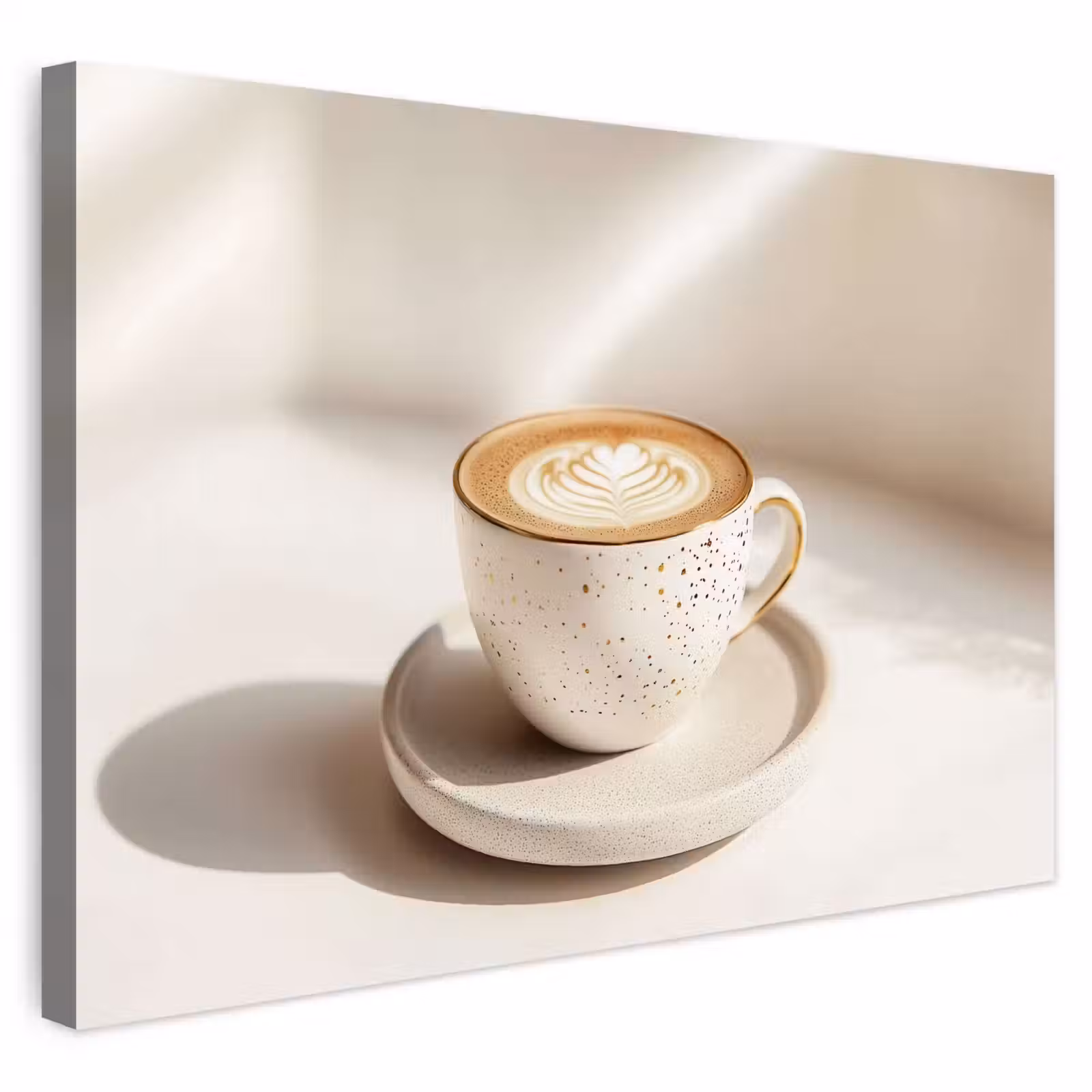 Buiten canvas - Cappuccino - Schuim - Schotel - Beige — 1