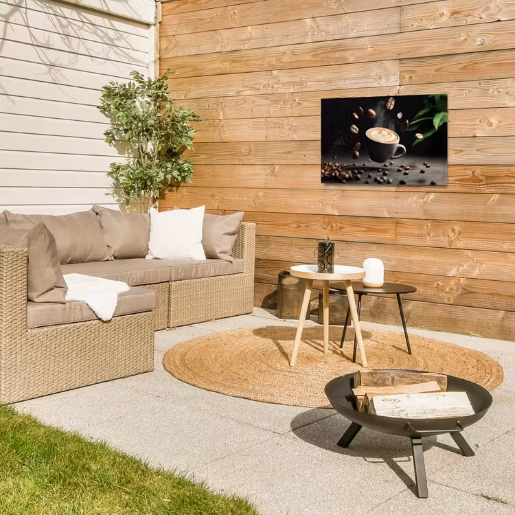 Buiten canvas - Cappuccino - Kop - Bonen - Bruin — 5