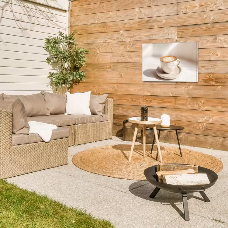 Buiten canvas - Cappuccino - Schuim - Schotel - Beige — 5