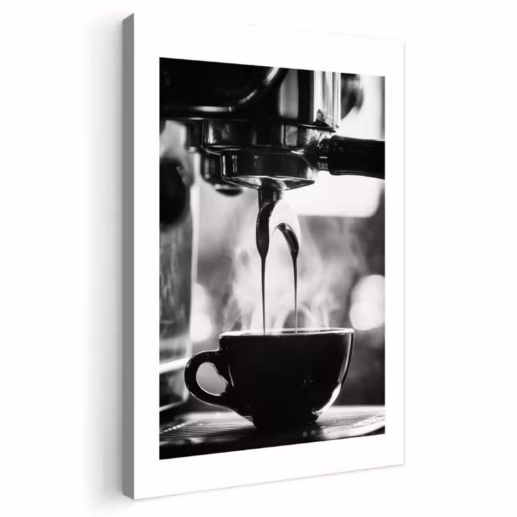 Buiten canvas - Coffee - Espresso - Koffiemachine - Kop — 1