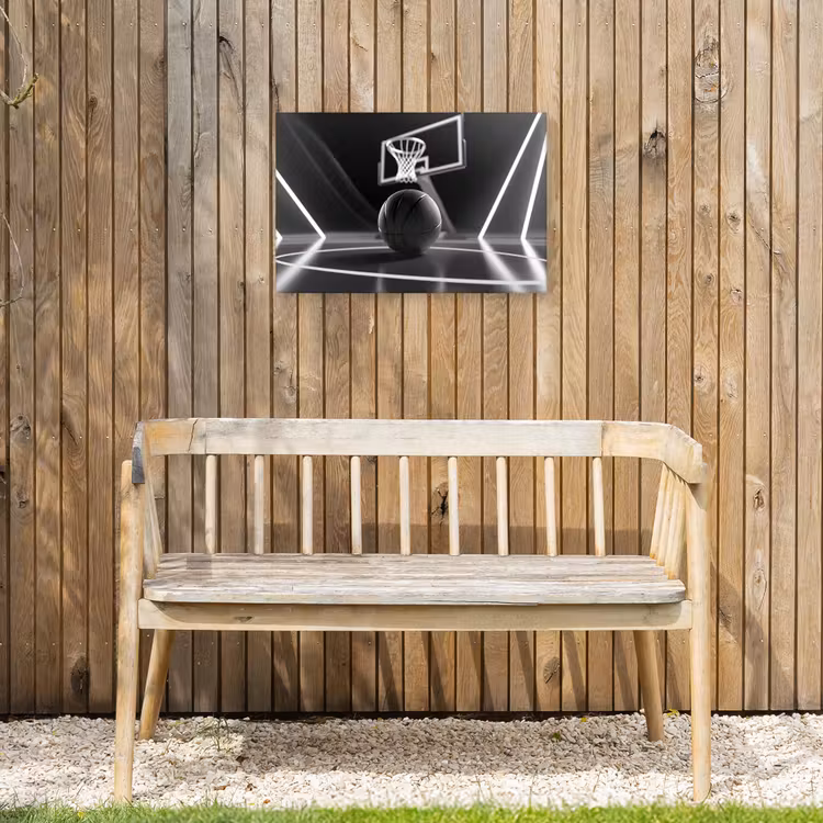 Buiten canvas - Basketbal - Basketbalveld - Lichtlijnen — 3